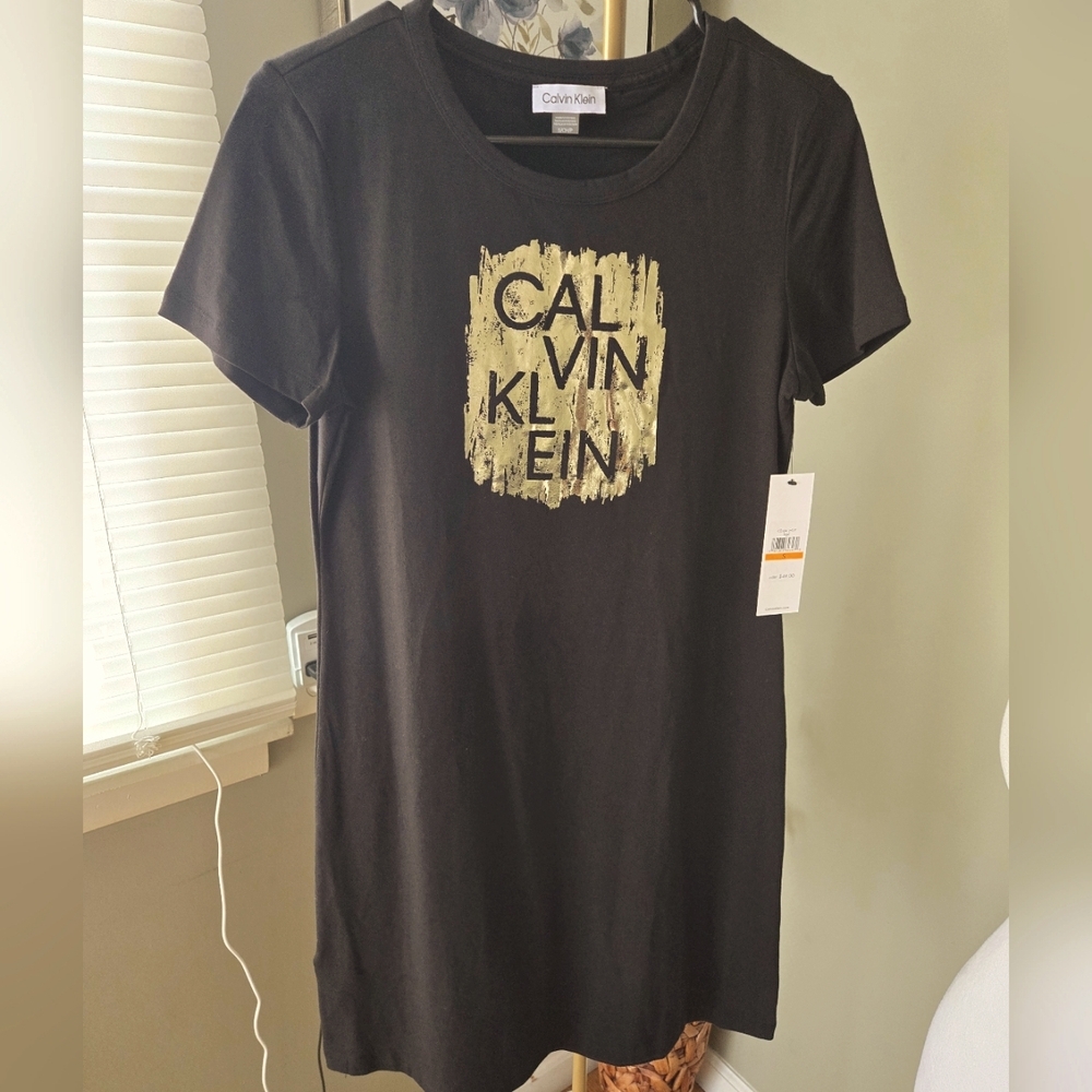 Calvin klein Dress Black/Gold